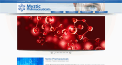 Desktop Screenshot of mysticpharmaceuticals.com